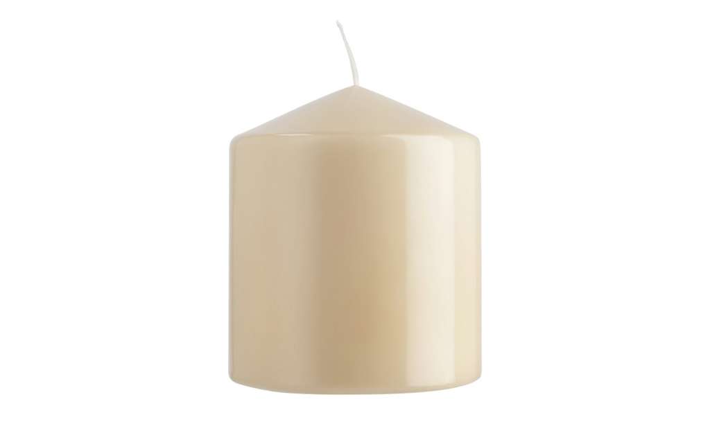 Stumpenkerze ¦ creme ¦ Wachs Ø: 10 Dekoration > Kerzen & Lichter - Höffner