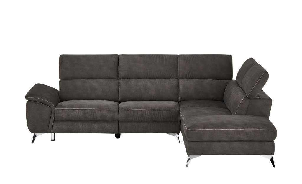 uno Ecksofa  Danae ¦ grau Polstermöbel > Sofas > Ecksofas - Höffner