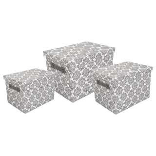 home24 Aufbewahrungsbox TexBox II (3-teilig)