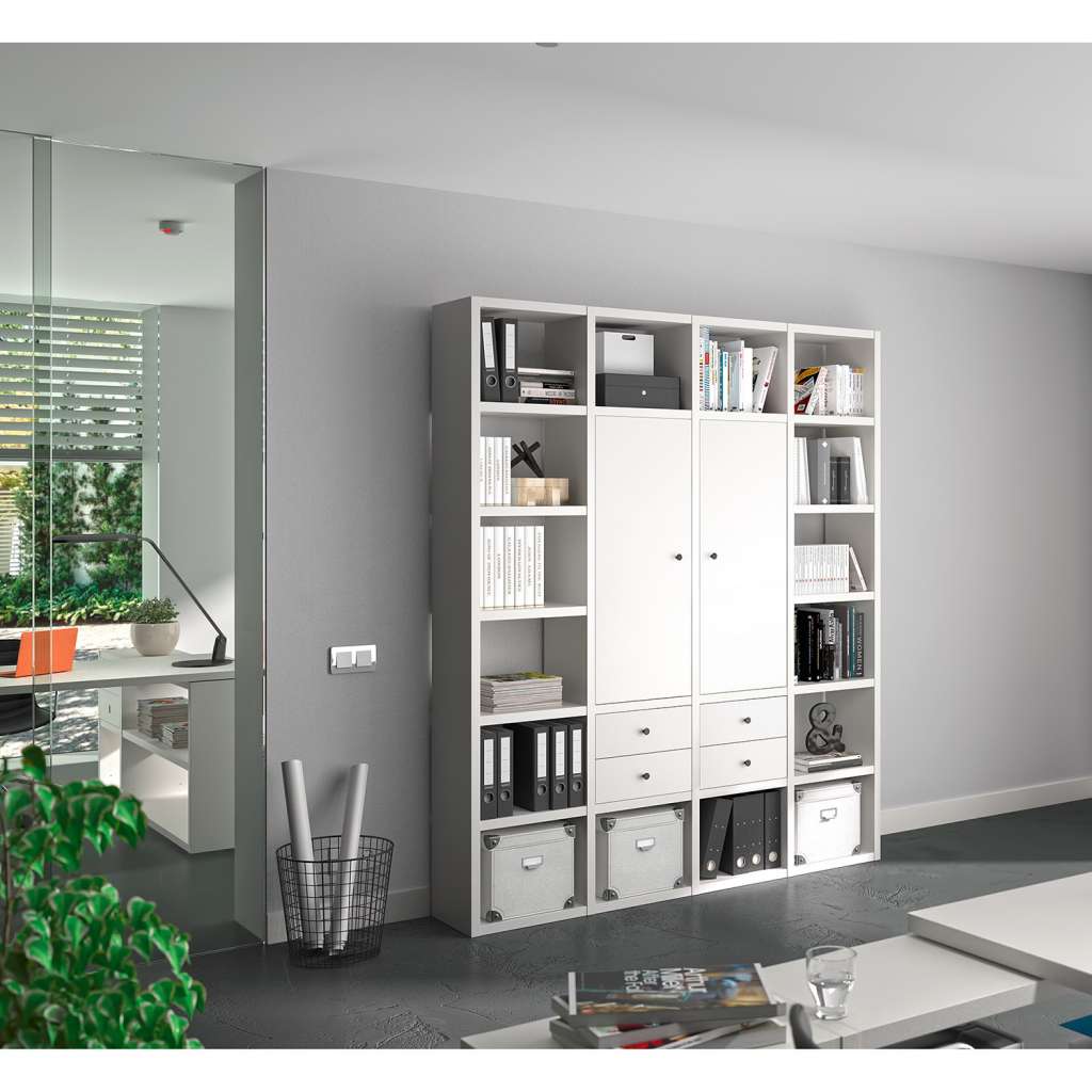 home24 Aktenregal-Kombination Emporio