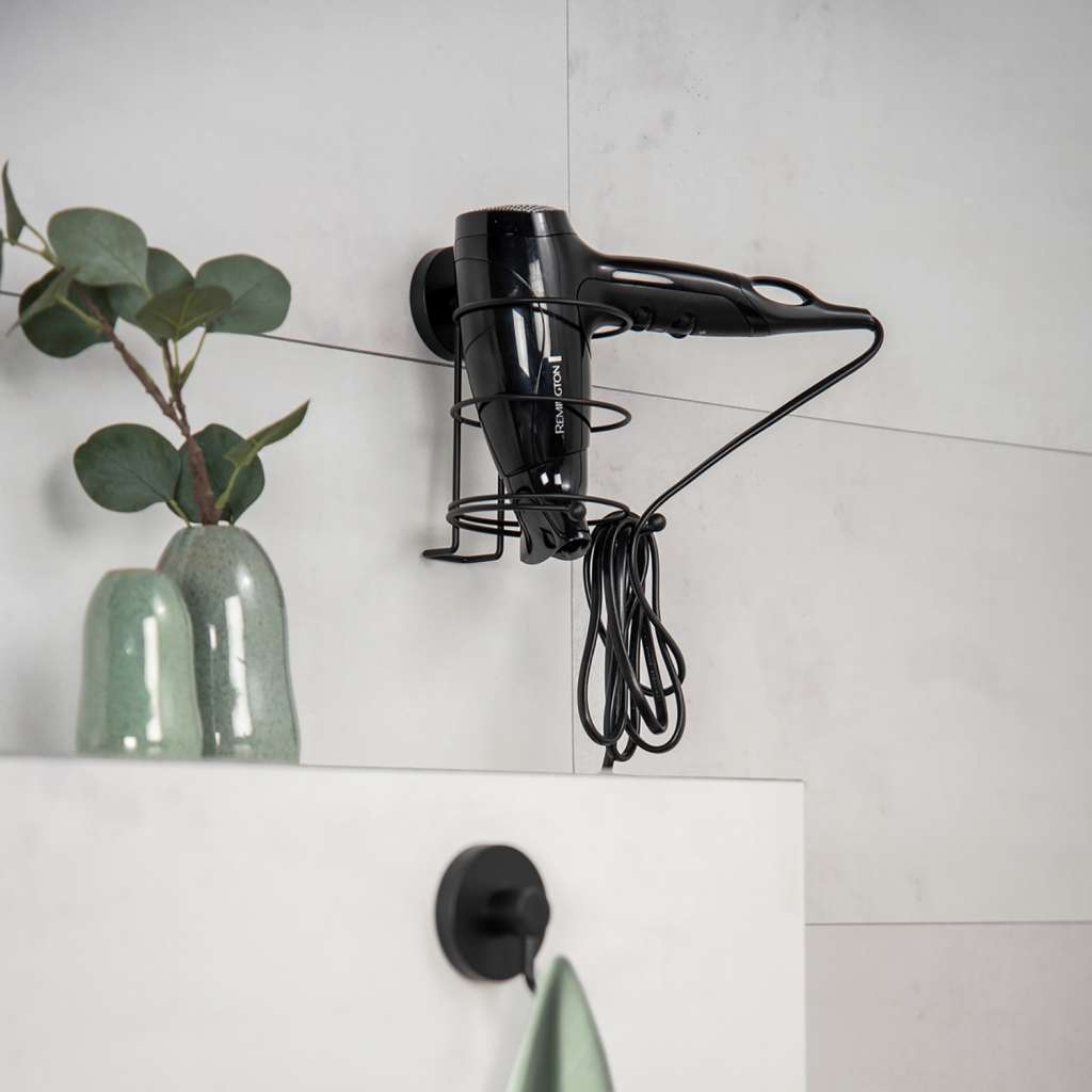home24 Vacuum-Loc Haartrocknerhalter Milazzo