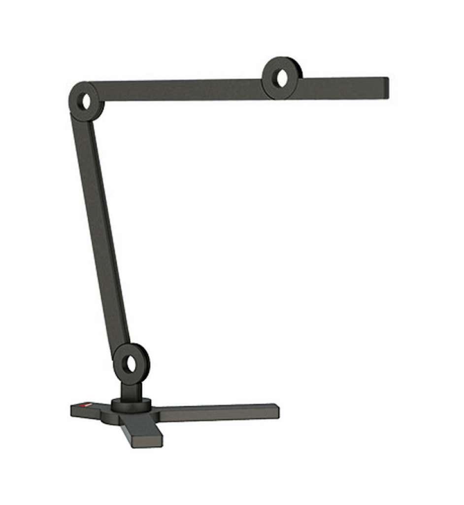 Senses - Mooove Tischleuchte mit Standfuß - Mini - schwarz - indoor