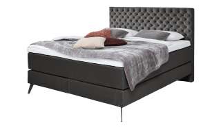 Boxspringbett  Cumberland ¦ grau Betten > Boxspringbetten > Boxspringbetten 200x200 - Höffner