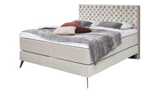 Boxspringbett  Cumberland ¦ beige Betten > Boxspringbetten > Boxspringbetten 200x200 - Höffner