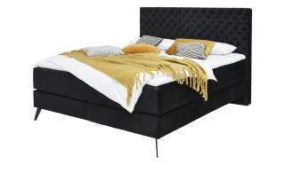 Boxspringbett  Cumberland ¦ schwarz Betten > Boxspringbetten > Boxspringbetten 200x200 - Höffner