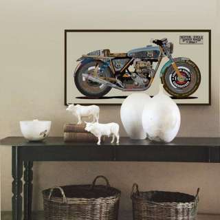 home24 Bild Motorrad colorful II