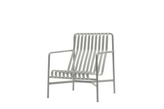 HAY - Palissade Lounge Chair High - light grey - outdoor