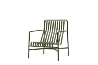 HAY - Palissade Lounge Chair High - olive - outdoor