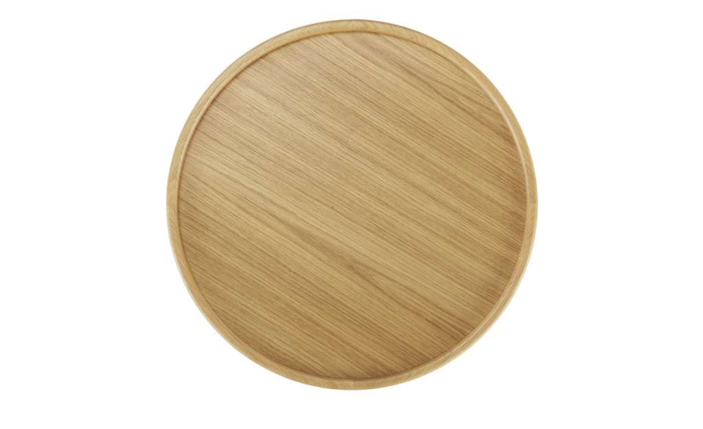 Rundes Holztablett ¦ holzfarben Ø: 50 Polstermöbel > Polsterzubehör - Höffner