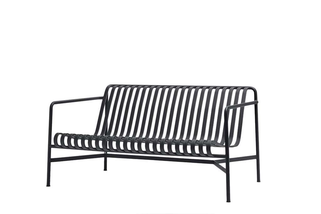 HAY - Palissade Lounge Sofa - anthracite - outdoor