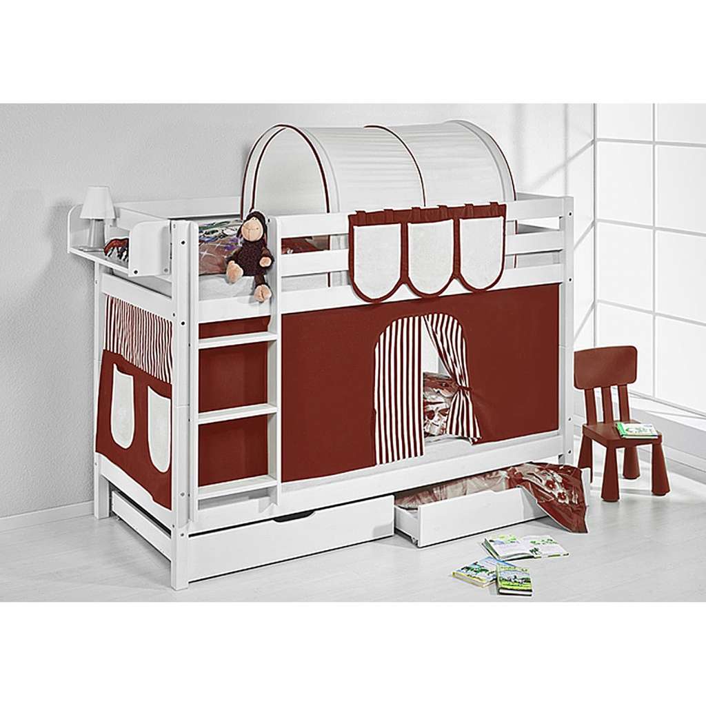 home24 Etagenbett Jelle Stripes