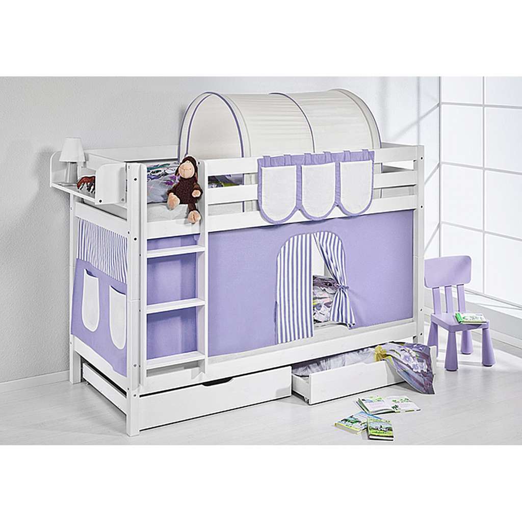 home24 Etagenbett Jelle Stripes