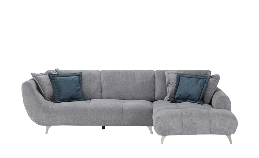 bobb Ecksofa  Bellani ¦ grau Polstermöbel > Sofas > Ecksofas - Höffner