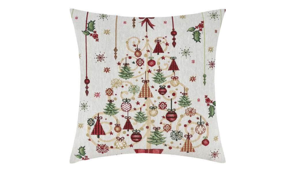 LAVIDA Kissen  Goblin Weihnachtsbaum ¦ mehrfarbig ¦ 100% Polyesterfüllung Heimtextilien > Kissen > Dekokissen - Höffner