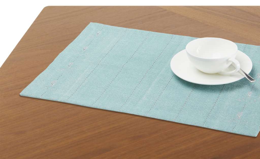como Platzset  Renntier ¦ türkis/petrol ¦ 85% Baumwolle, 15% Lurex Heimtextilien > Tischwäsche > Platzsets - Höffner
