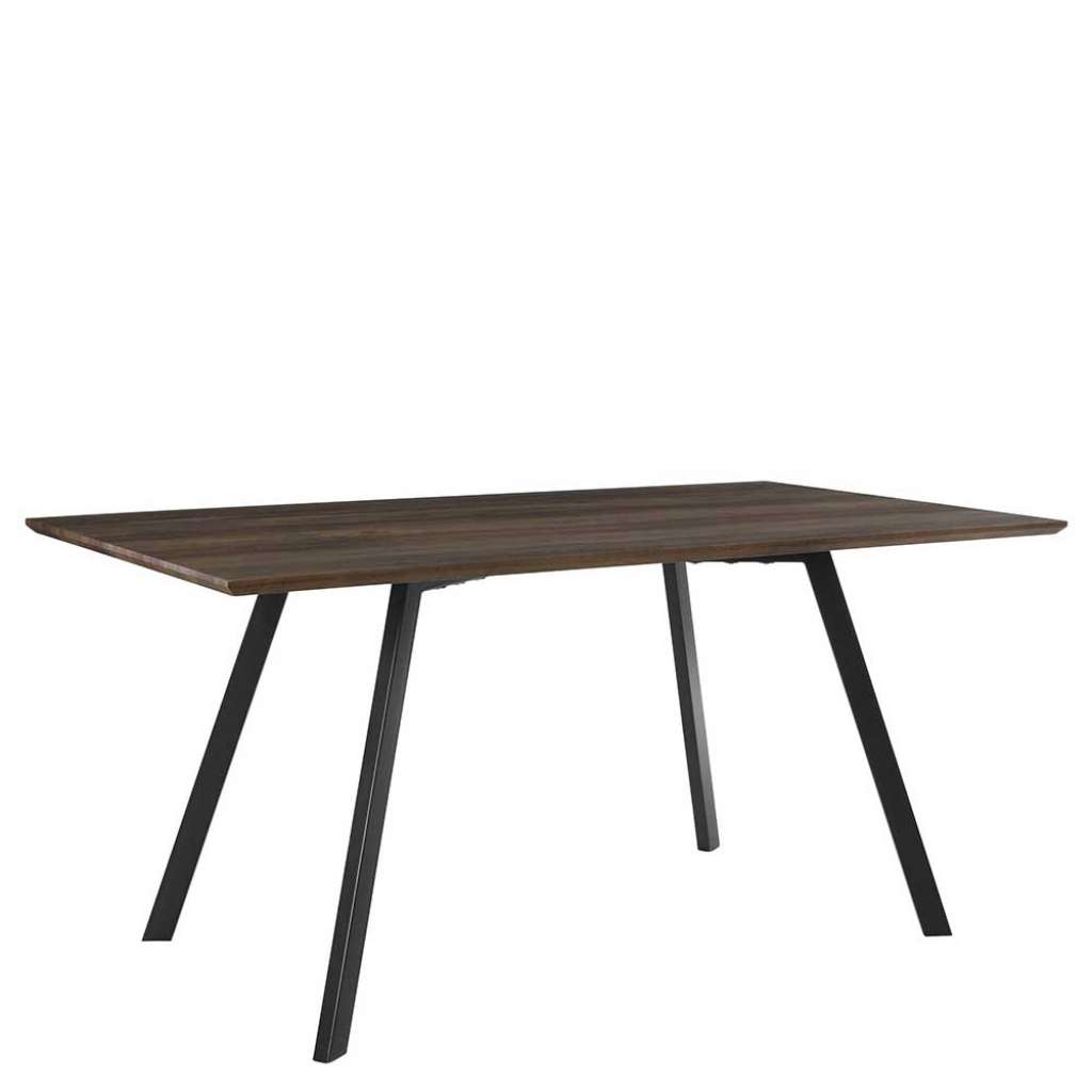 Esszimmer Tisch in Holz Antik Optik Vierfußgestell