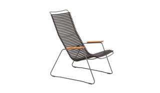 Houe - Click Lounge Stuhl - schwarz - outdoor