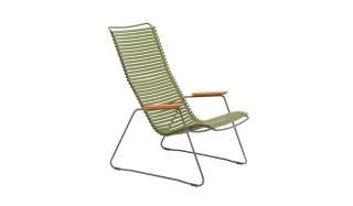 Houe - Click Lounge Stuhl - olive green - outdoor