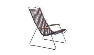 Houe - Click Lounge Stuhl - Pflaume - outdoor