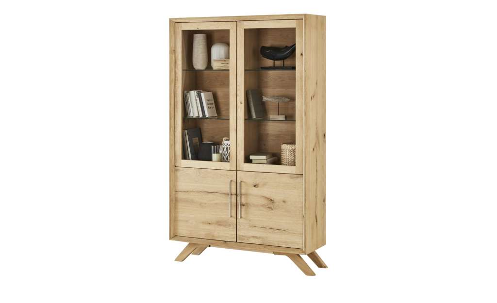 Gray & Jones Doppelvitrine  Cap Ferrat One ¦ holzfarben Kommoden & Sideboards > Vitrinen - Höffner