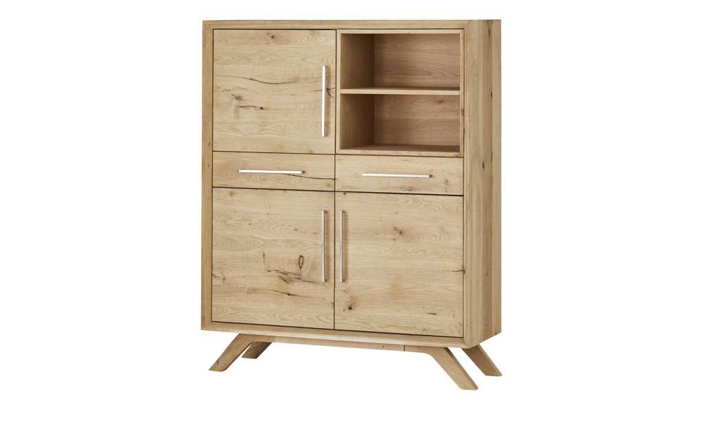 Gray & Jones Highboard  Cap Ferrat One ¦ holzfarben Kommoden & Sideboards > Highboards - Höffner
