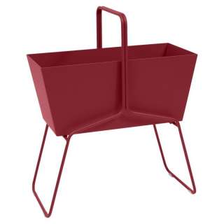 Fermob - BASKET Blumenkasten - hoch - 43 Chili matt - outdoor