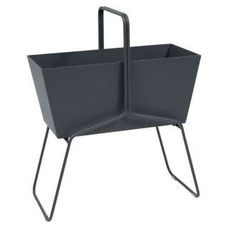 Fermob - BASKET Blumenkasten - hoch - 47 Anthrazit matt - outdoor