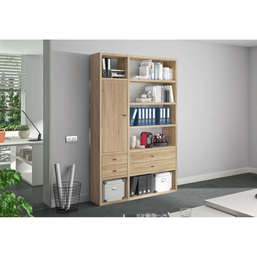 home24 Aktenregal-Kombination Emporio IV