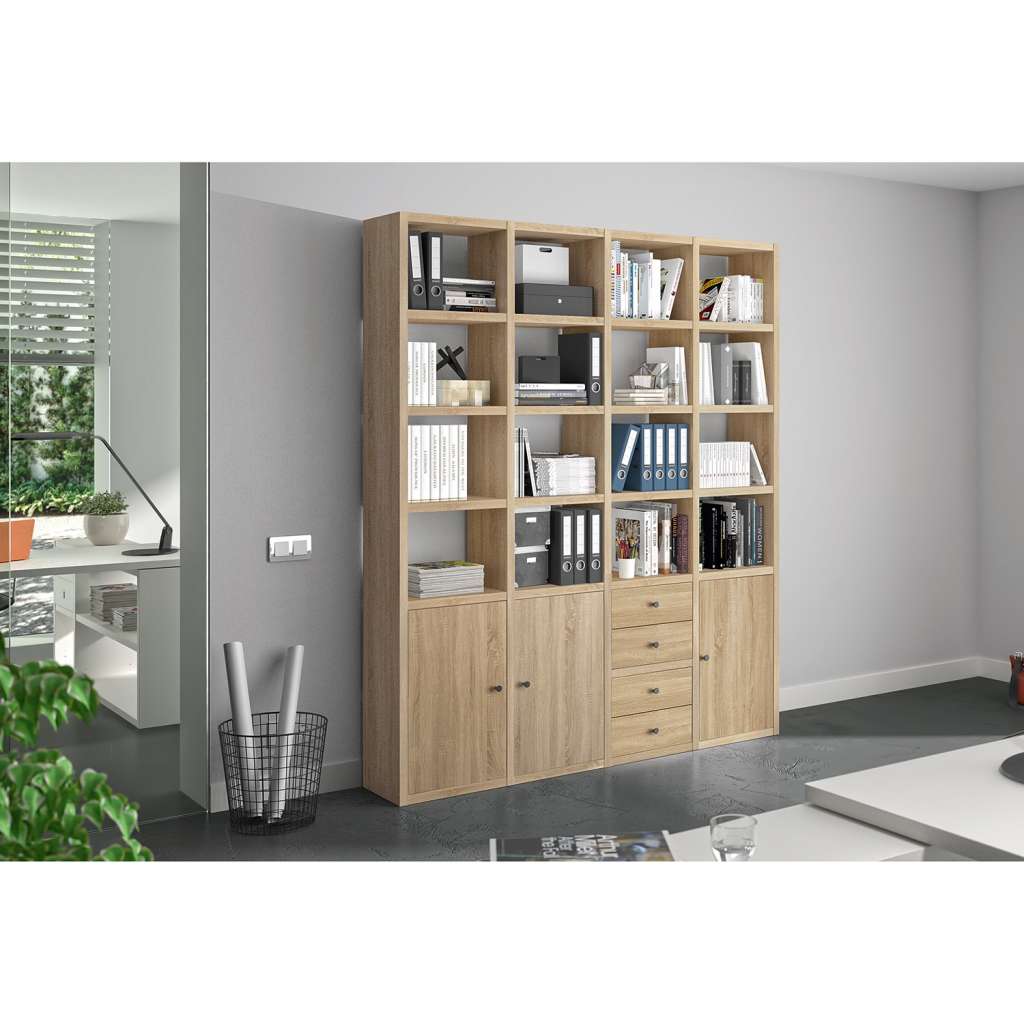 home24 Aktenregal-Kombination Emporio VIII