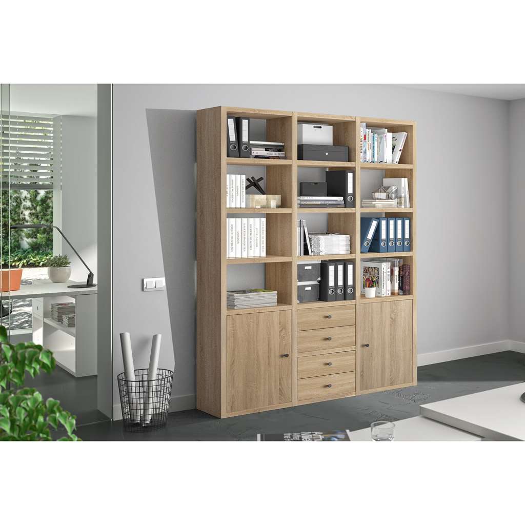 home24 Aktenregal-Kombination Emporio V
