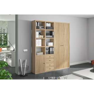 home24 Aktenschrank-Kombination Emporio VII