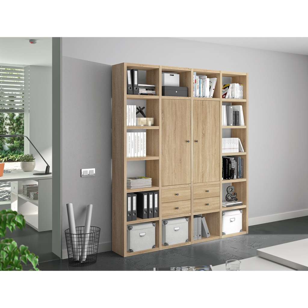 home24 Aktenregal-Kombination Emporio