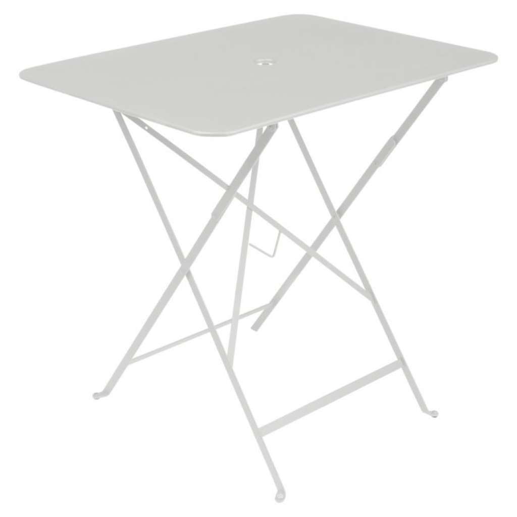 Fermob - BISTRO Klapptisch eckig - 38 Metallgrau satiniert - indoor