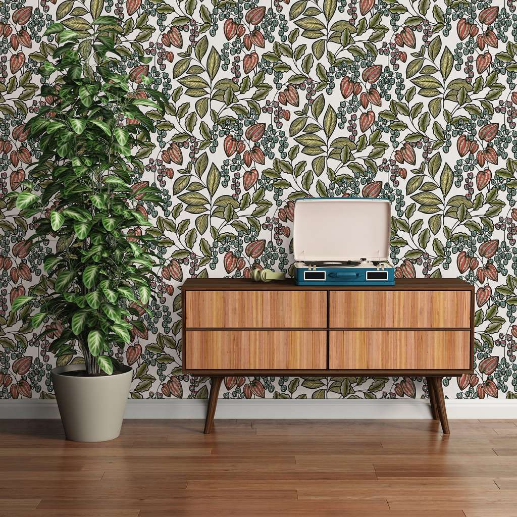 home24 Vliestapete Floral Impression I