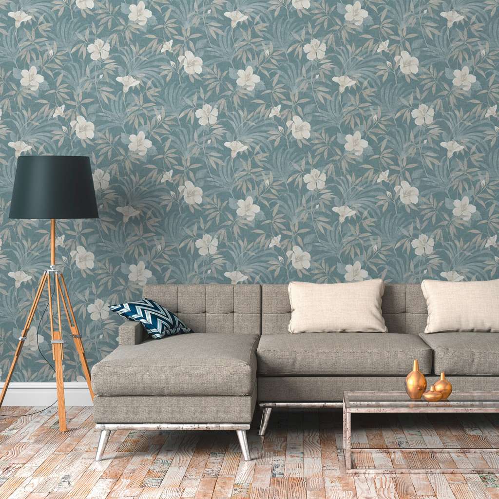 home24 Vliestapete Blumen Cuba