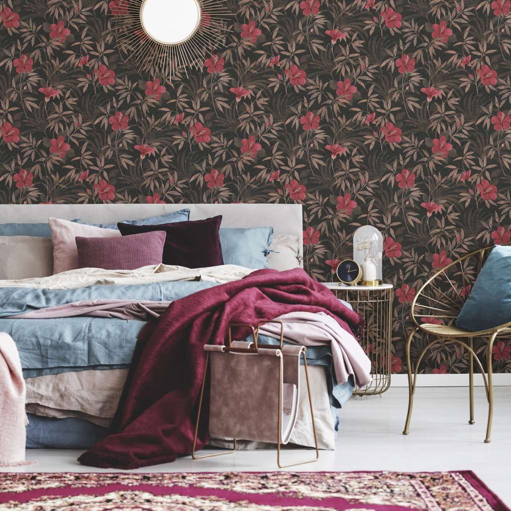home24 Vliestapete Blumen Cuba