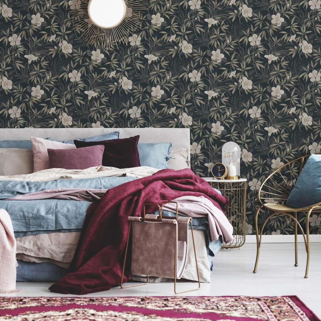 home24 Vliestapete Blumen Cuba