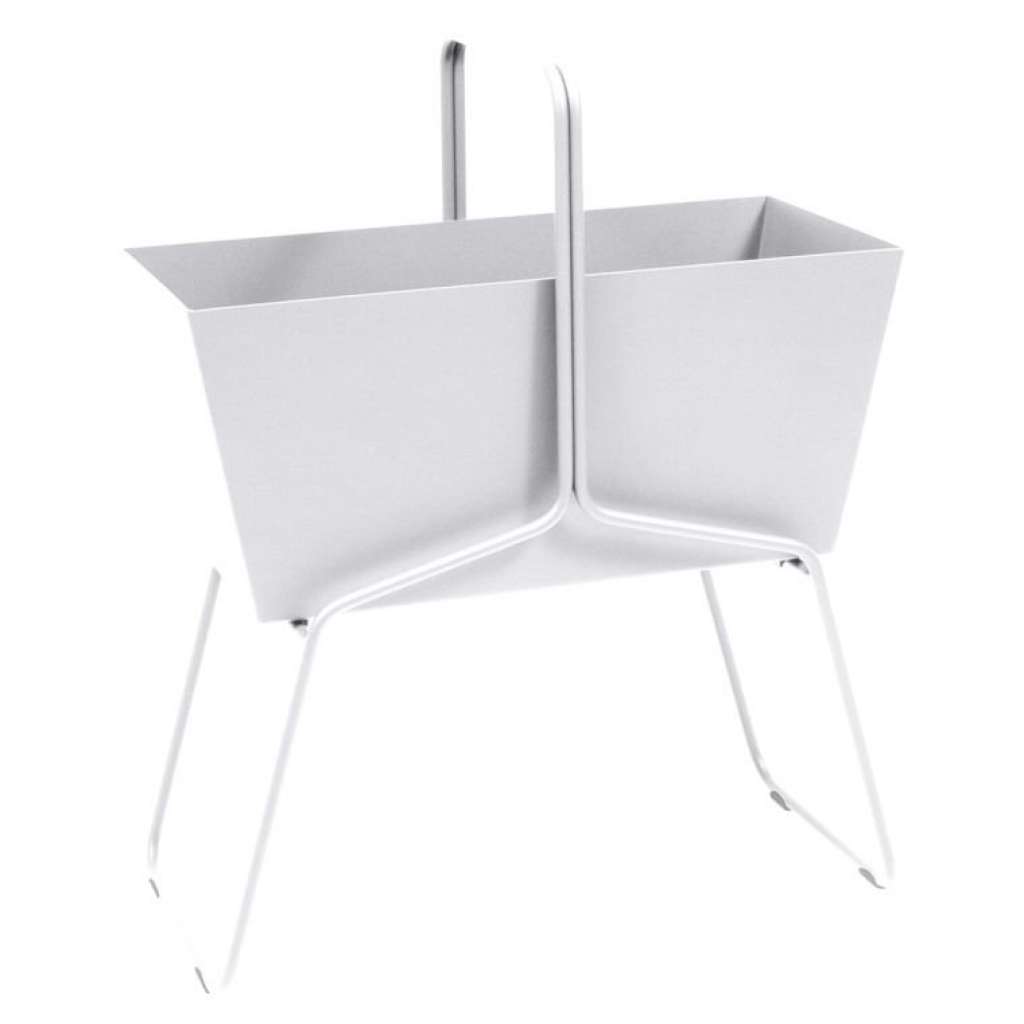 Fermob - BASKET Blumenkasten - hoch - 01 Baumwollweiss - outdoor