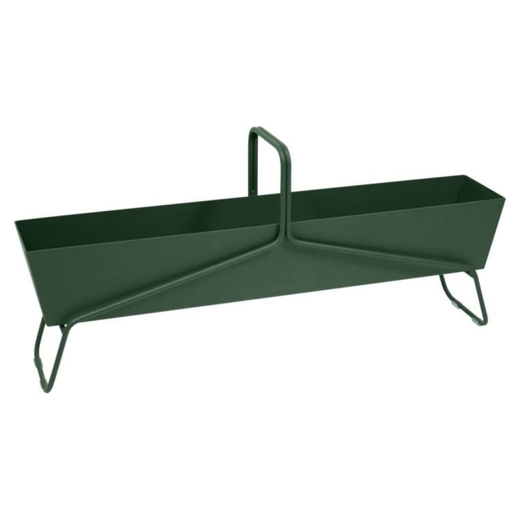 Fermob - BASKET Blumenkasten - lang - 02 Zederngrün matt - outdoor