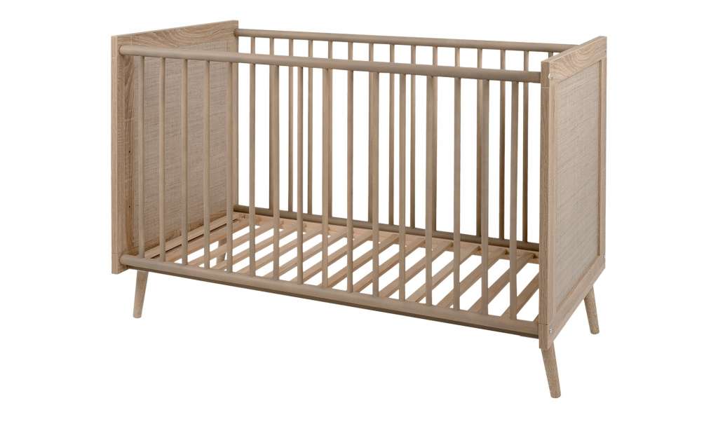Kinderbett  Rafia ¦ holzfarben Baby > Babymöbel > Babybetten - Höffner