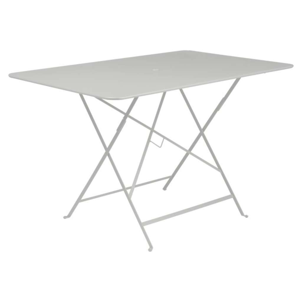 Fermob - BISTRO Klapptisch eckig - 38 Metallgrau satiniert - indoor