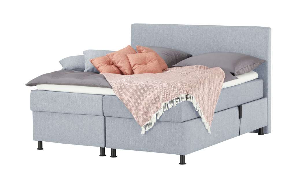 Wohnwert Motor-Boxspringbett  Dormian Boro Motor ¦ grau Betten > Boxspringbetten > Boxspringbetten 160x200 - Höffner