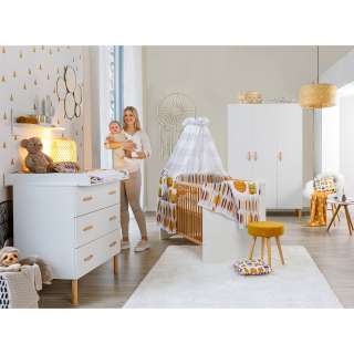 home24 Babyzimmer-Set Melody II (3-teilig)