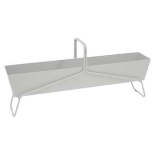 Fermob - BASKET Blumenkasten - lang - 38 Metallgrau satiniert - outdoor
