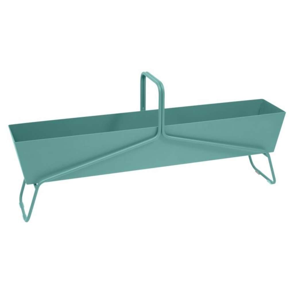 Fermob - BASKET Blumenkasten - lang - 46 Lagunenblau satiniert - outdoor