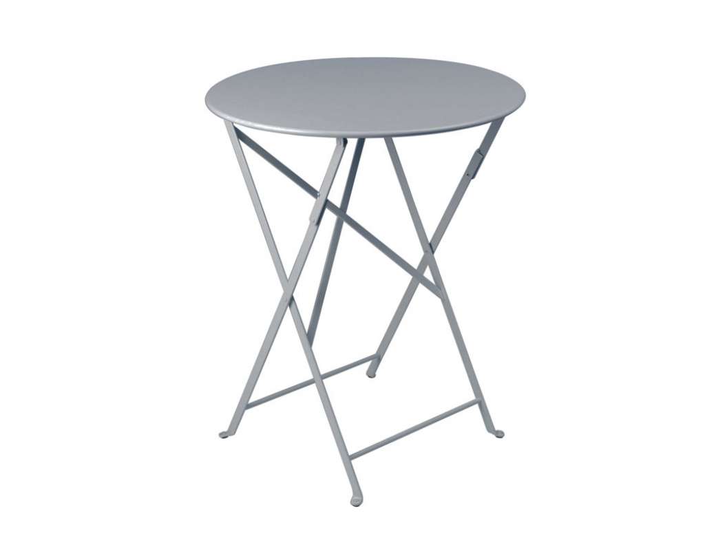 Fermob - BISTRO Klapptisch rund - 26 Gewittergrau matt - outdoor