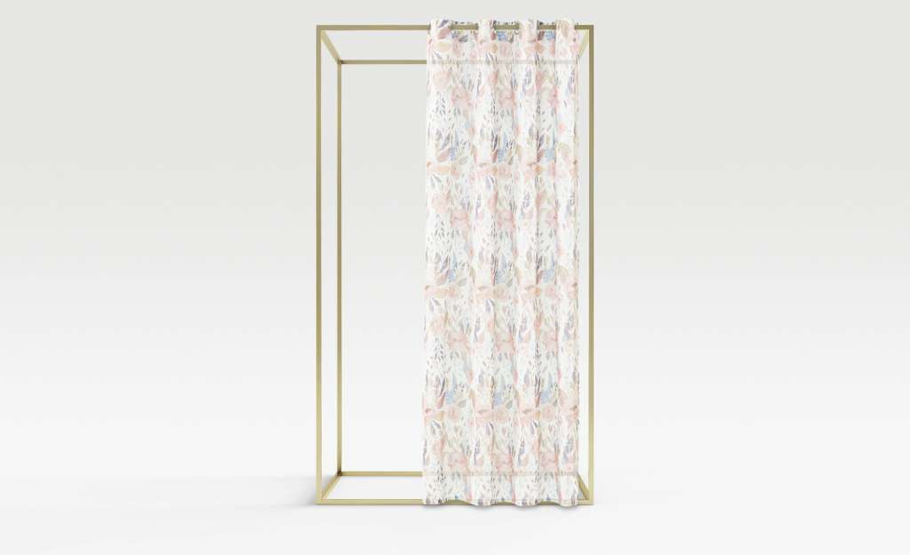 como Ösenschal  Floral ¦ rosa/pink ¦ 100% Polyester Gardinen & Vorhänge > Gardinen & Fertigstore > Ösenschals - Höffner