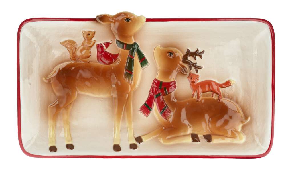 Keksteller  Rentiere ¦ braun ¦ Dolomite Geschirr > Teller - Höffner