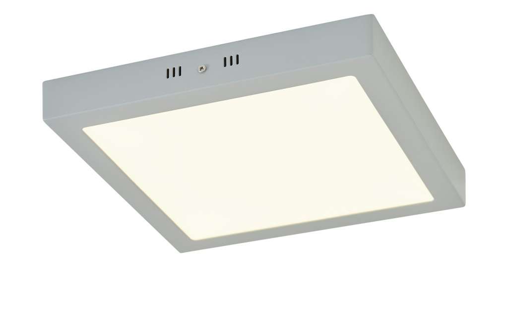 LED-Panel, chrom matt ´mittel´ ¦ silber Lampen & Leuchten > Innenleuchten > Deckenleuchten - Höffner