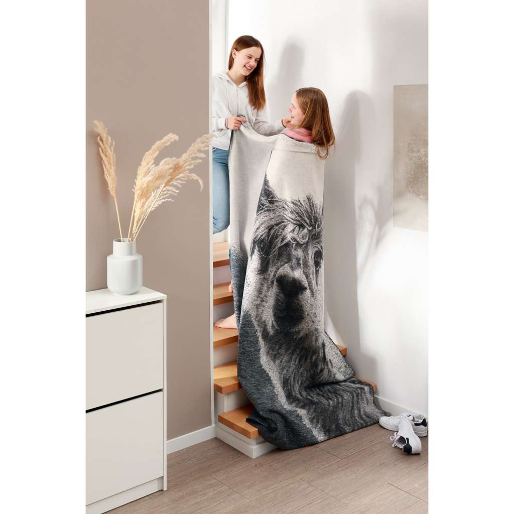 home24 Plaid Animal Love Pako